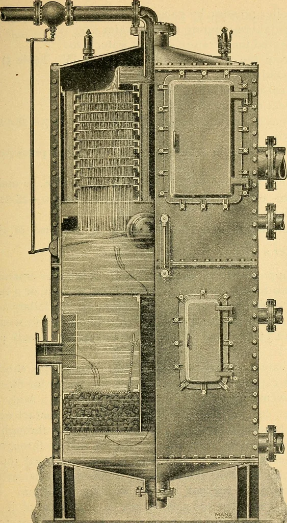 An illustration from Twentieth century hand-book for steam engineers and electricians, with questions and answers .., 1905, leaf 68
