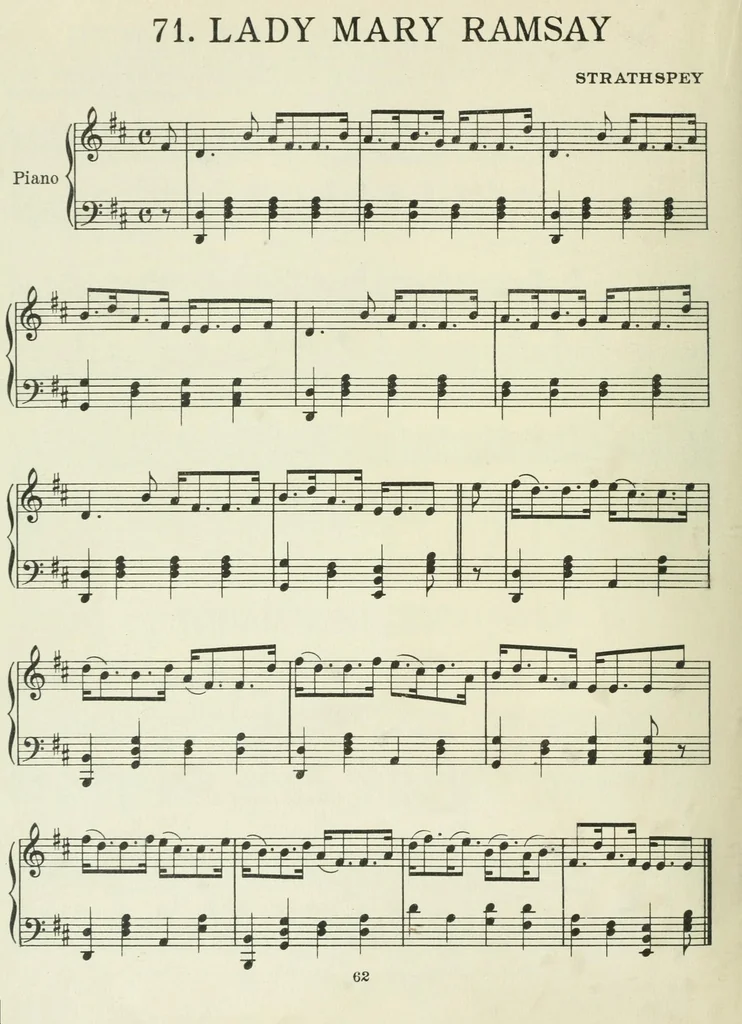 An illustration from Twenty-five new figure and character dances, 1927, leaf 66