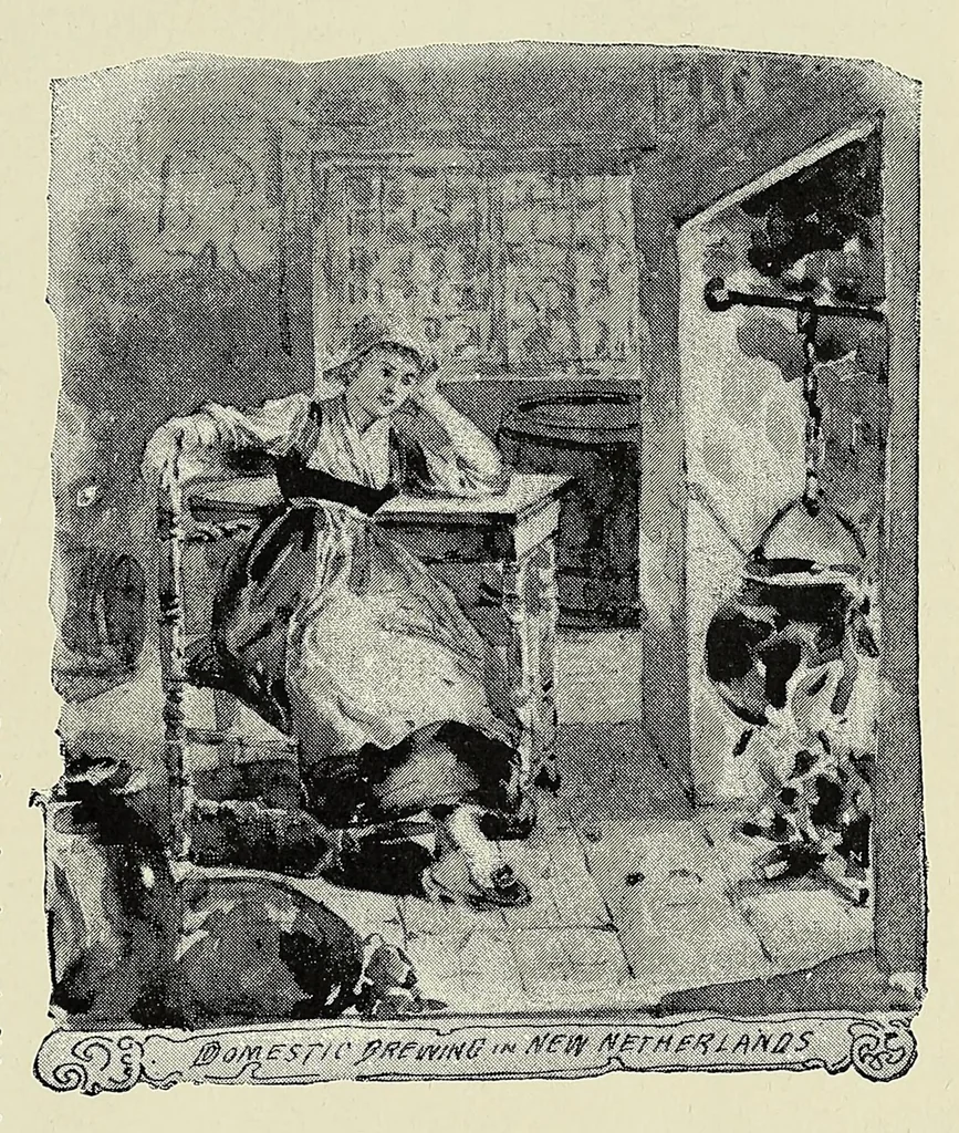 An illustration from Twenty-five years of brewing, with an illustrated history of American beer, dedicated to the friends of George Ehret, 1891, leaf 11