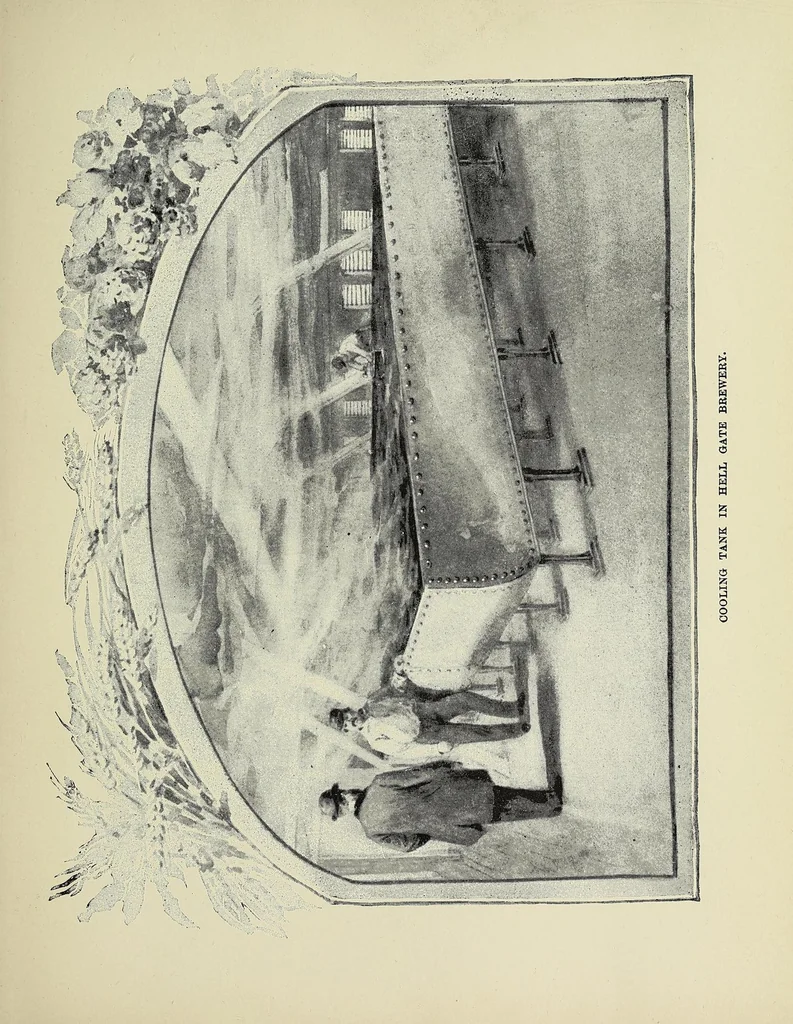 An illustration from Twenty-five years of brewing, with an illustrated history of American beer, dedicated to the friends of George Ehret, 1891, leaf 59