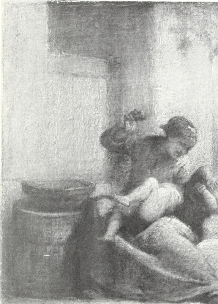 An illustration from A group of twenty-four paintings of the French, Spanish, German and American schools selected from the Cottier Gallery, 1908, leaf 38