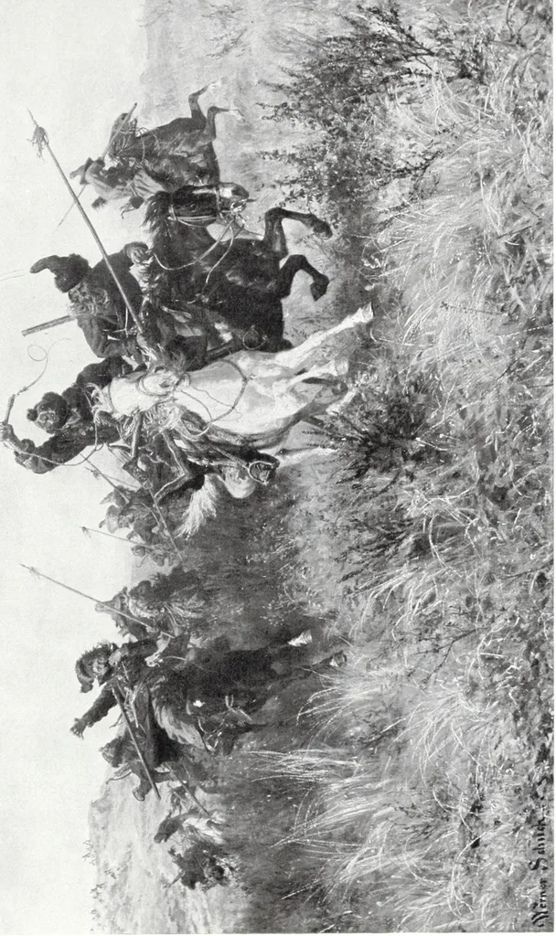 An illustration from A group of twenty-four paintings of the French, Spanish, German and American schools selected from the Cottier Gallery, 1908, leaf 48