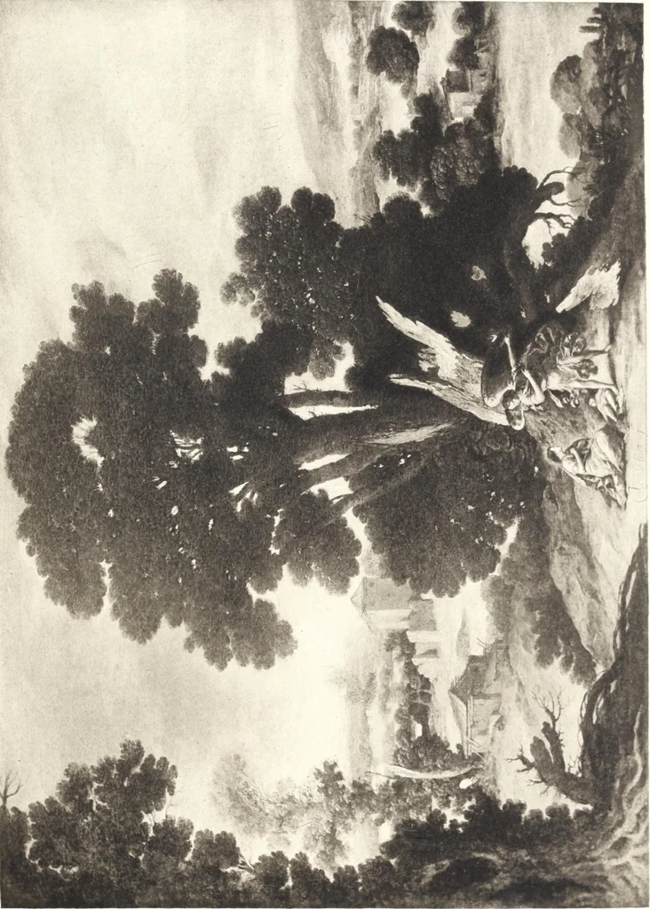 An illustration from A group of twenty-four paintings of the French, Spanish, German and American schools selected from the Cottier Gallery, 1908, leaf 50