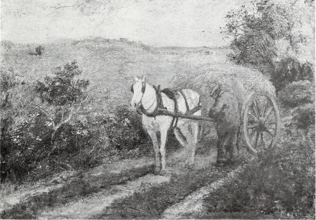 An illustration from A group of twenty-four paintings of the French, Spanish, German and American schools selected from the Cottier Gallery, 1908, leaf 54