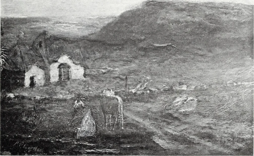 An illustration from A group of twenty-four paintings of the French, Spanish, German and American schools selected from the Cottier Gallery, 1908, leaf 56