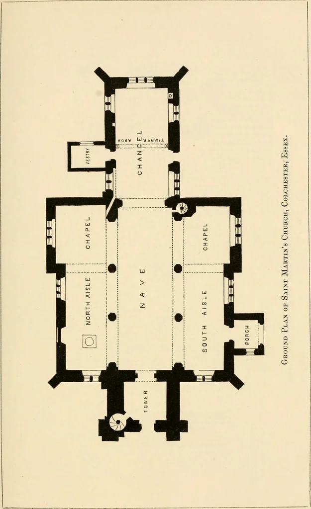 An illustration from Twenty-two of the churches of Essex architecturally described and illustrated, 1856, leaf 140