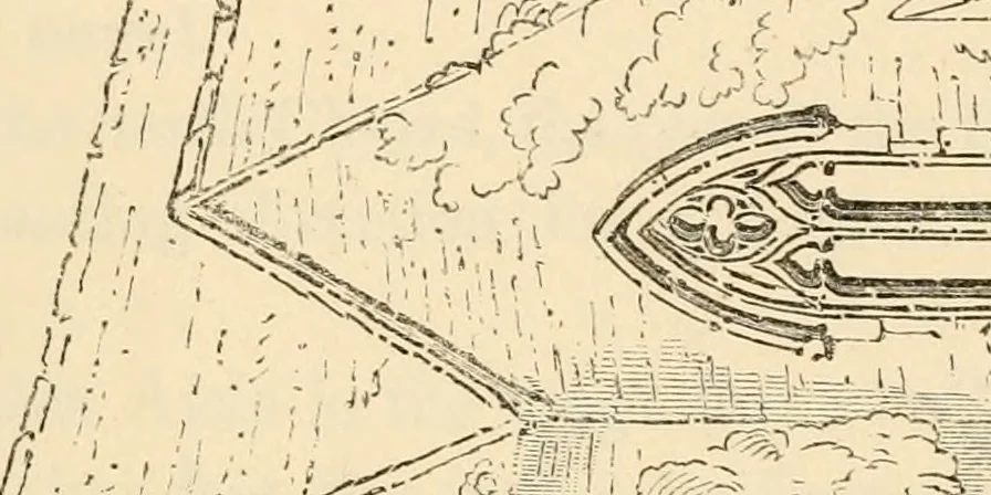 An illustration from Twenty-two of the churches of Essex architecturally described and illustrated, 1856, leaf 142