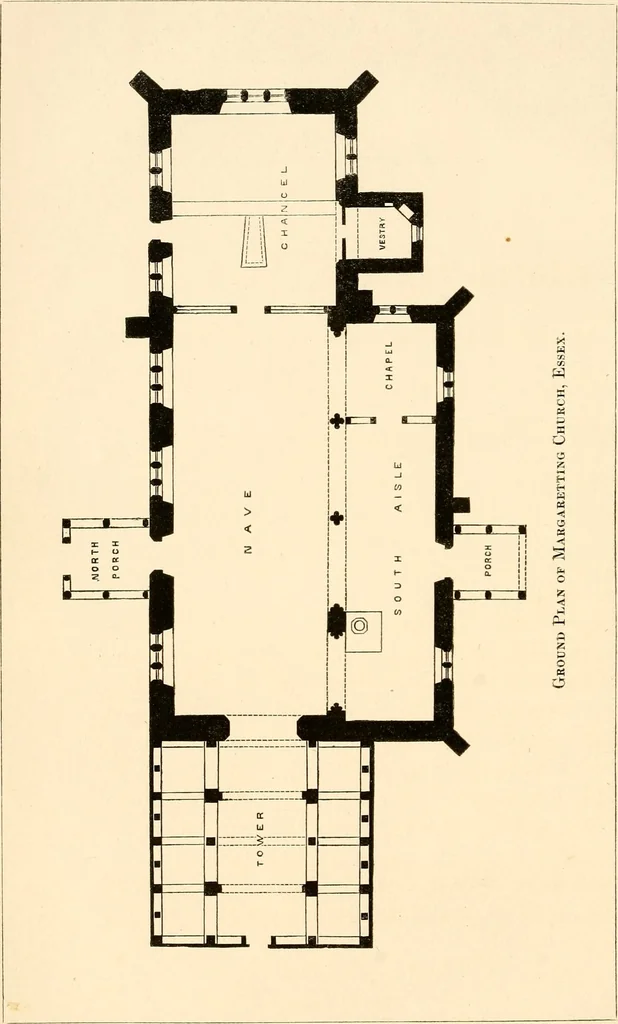 An illustration from Twenty-two of the churches of Essex architecturally described and illustrated, 1856, leaf 15