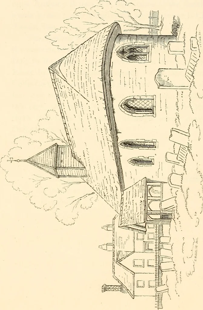 An illustration from Twenty-two of the churches of Essex architecturally described and illustrated, 1856, leaf 187