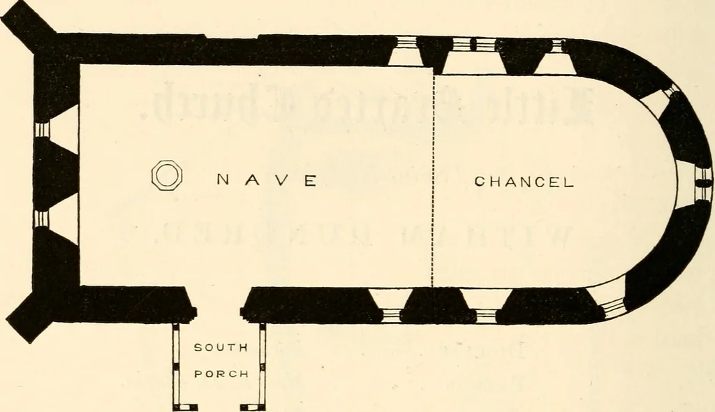 An illustration from Twenty-two of the churches of Essex architecturally described and illustrated, 1856, leaf 189