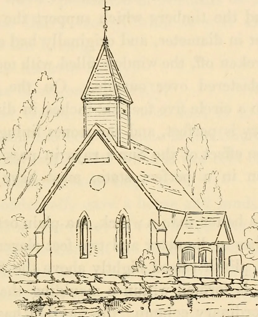 An illustration from Twenty-two of the churches of Essex architecturally described and illustrated, 1856, leaf 192