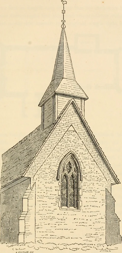 An illustration from Twenty-two of the churches of Essex architecturally described and illustrated, 1856, leaf 196