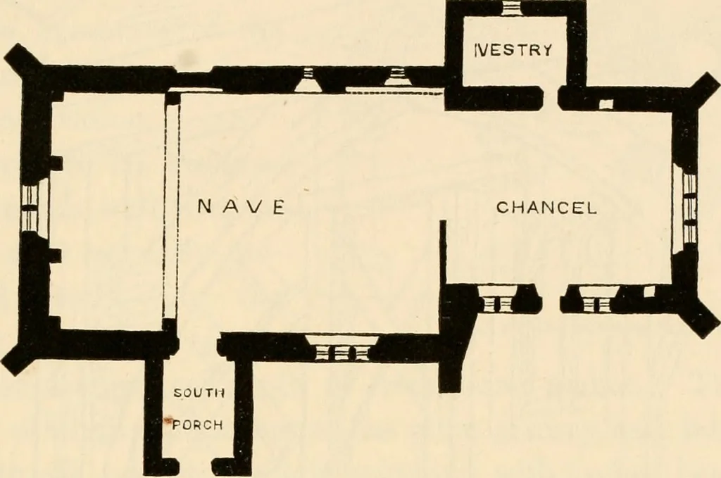 An illustration from Twenty-two of the churches of Essex architecturally described and illustrated, 1856, leaf 198