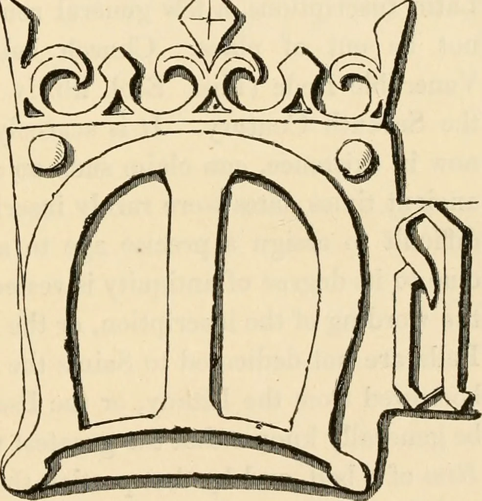 An illustration from Twenty-two of the churches of Essex architecturally described and illustrated, 1856, leaf 20