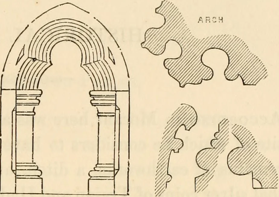 An illustration from Twenty-two of the churches of Essex architecturally described and illustrated, 1856, leaf 200