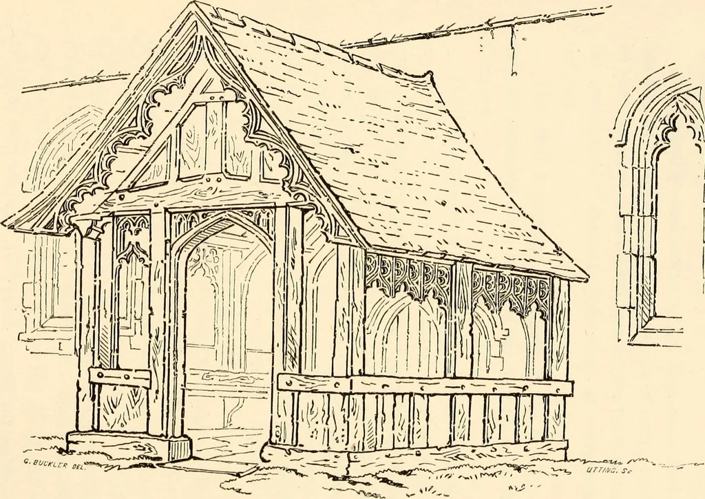 An illustration from Twenty-two of the churches of Essex architecturally described and illustrated, 1856, leaf 23