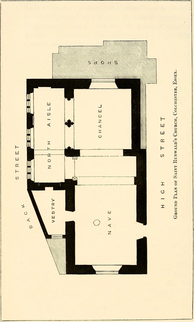 An illustration from Twenty-two of the churches of Essex architecturally described and illustrated, 1856, leaf 231