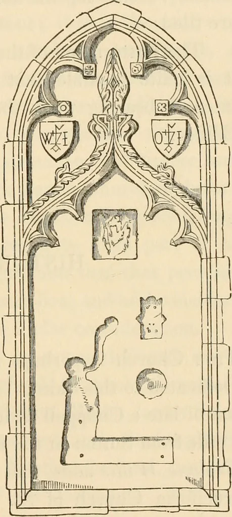 An illustration from Twenty-two of the churches of Essex architecturally described and illustrated, 1856, leaf 234