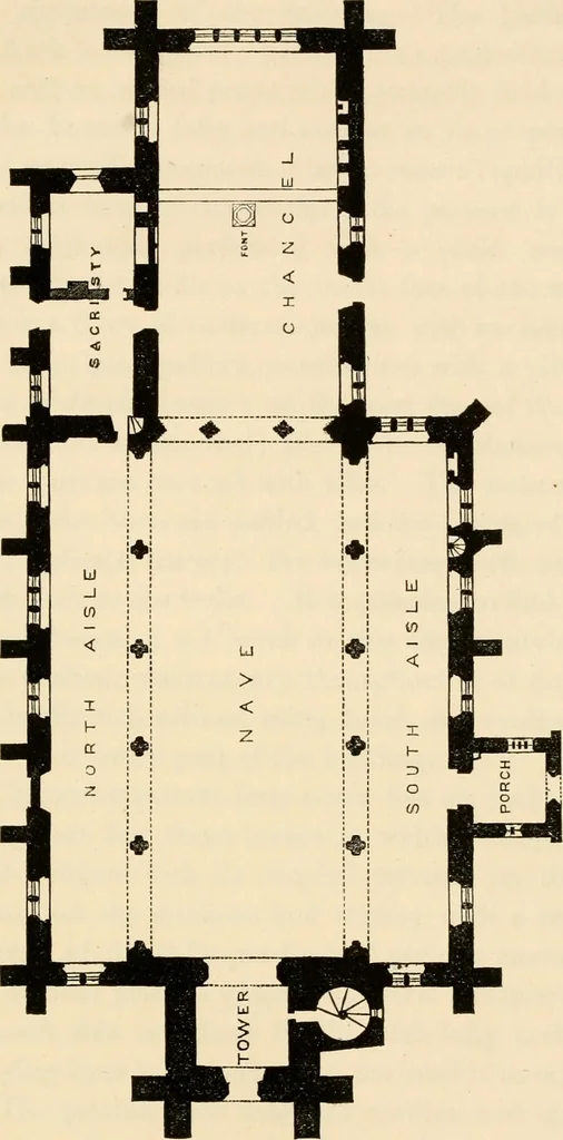 An illustration from Twenty-two of the churches of Essex architecturally described and illustrated, 1856, leaf 240