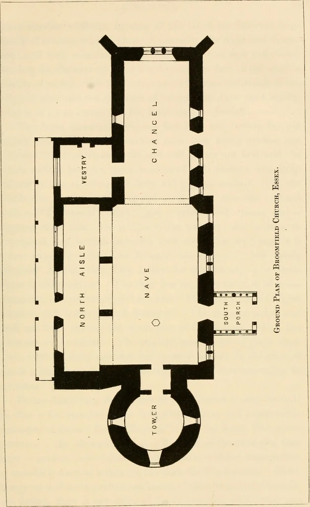 An illustration from Twenty-two of the churches of Essex architecturally described and illustrated, 1856, leaf 30