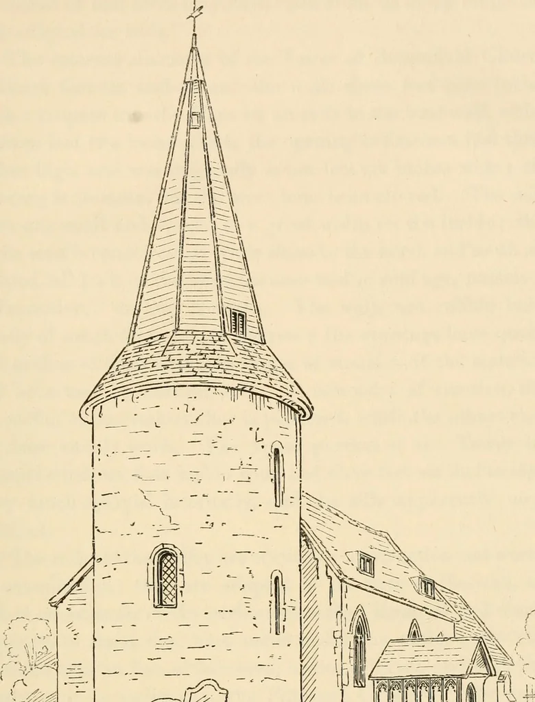 An illustration from Twenty-two of the churches of Essex architecturally described and illustrated, 1856, leaf 34