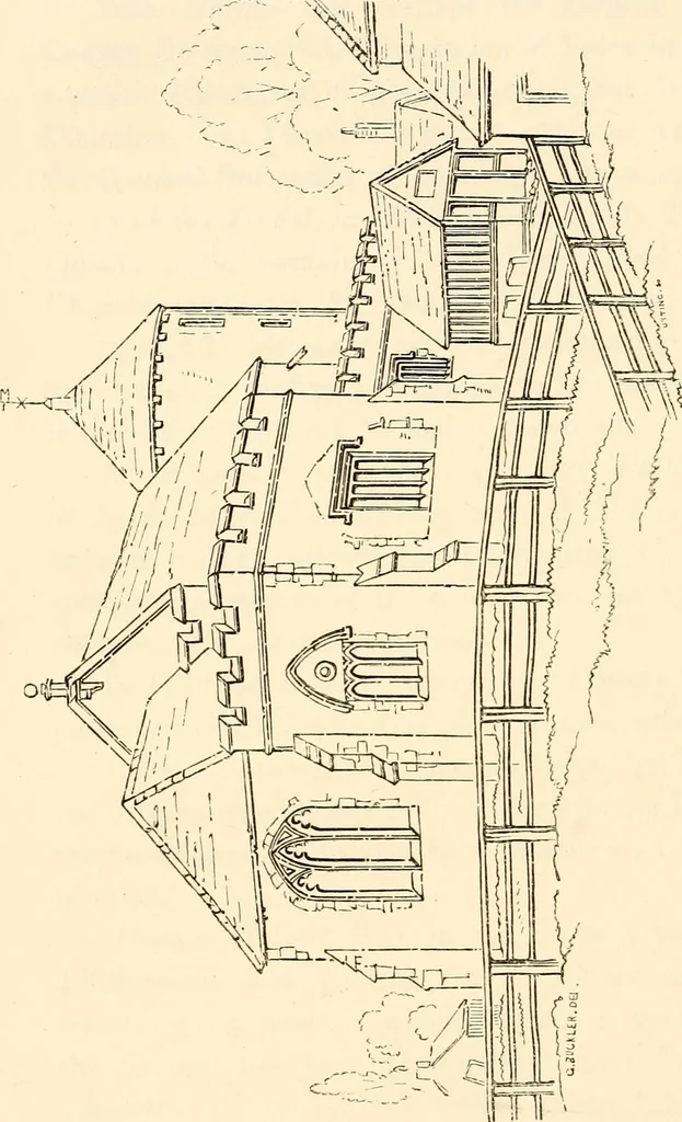 An illustration from Twenty-two of the churches of Essex architecturally described and illustrated, 1856, leaf 51