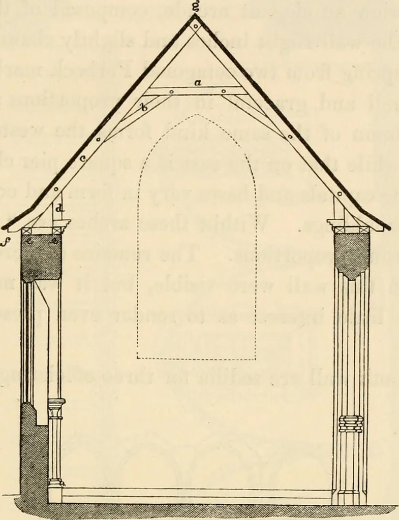 An illustration from Twenty-two of the churches of Essex architecturally described and illustrated, 1856, leaf 76