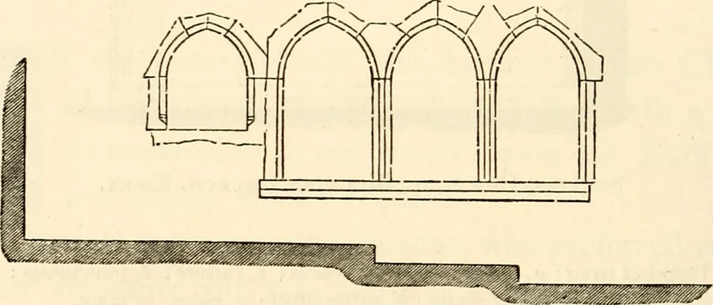 An illustration from Twenty-two of the churches of Essex architecturally described and illustrated, 1856, leaf 77