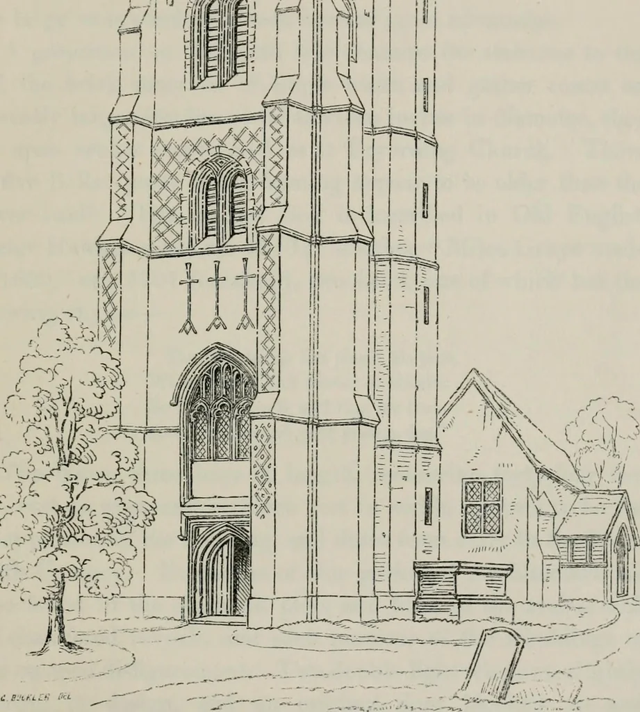 An illustration from Twenty-two of the churches of Essex architecturally described and illustrated, 1856, leaf 112