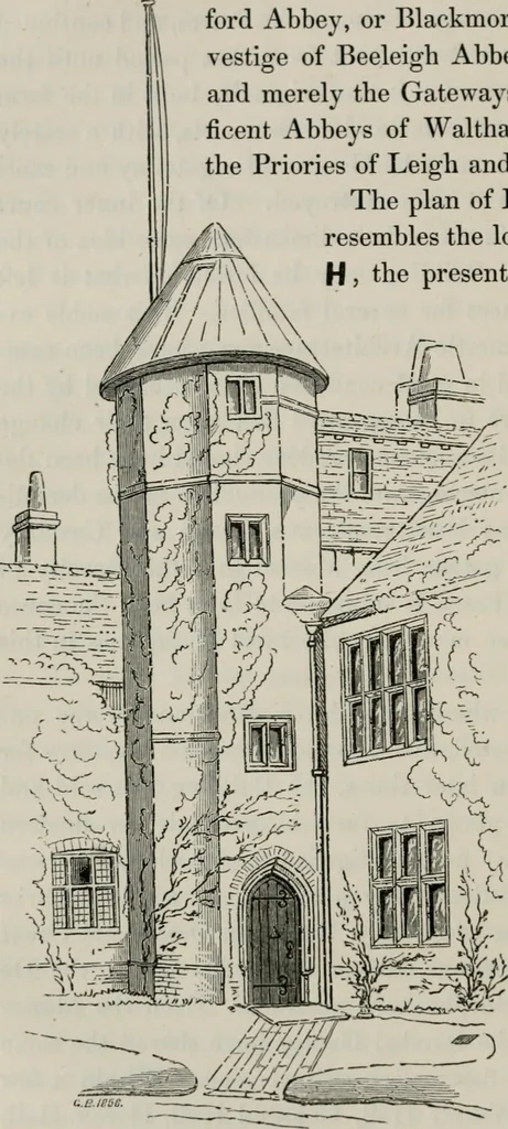 An illustration from Twenty-two of the churches of Essex architecturally described and illustrated, 1856, leaf 125