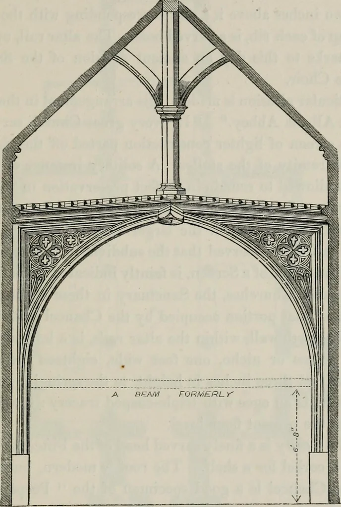 An illustration from Twenty-two of the churches of Essex architecturally described and illustrated, 1856, leaf 134