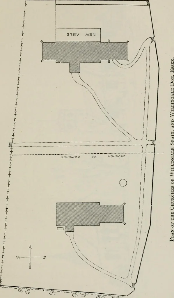 An illustration from Twenty-two of the churches of Essex architecturally described and illustrated, 1856, leaf 158
