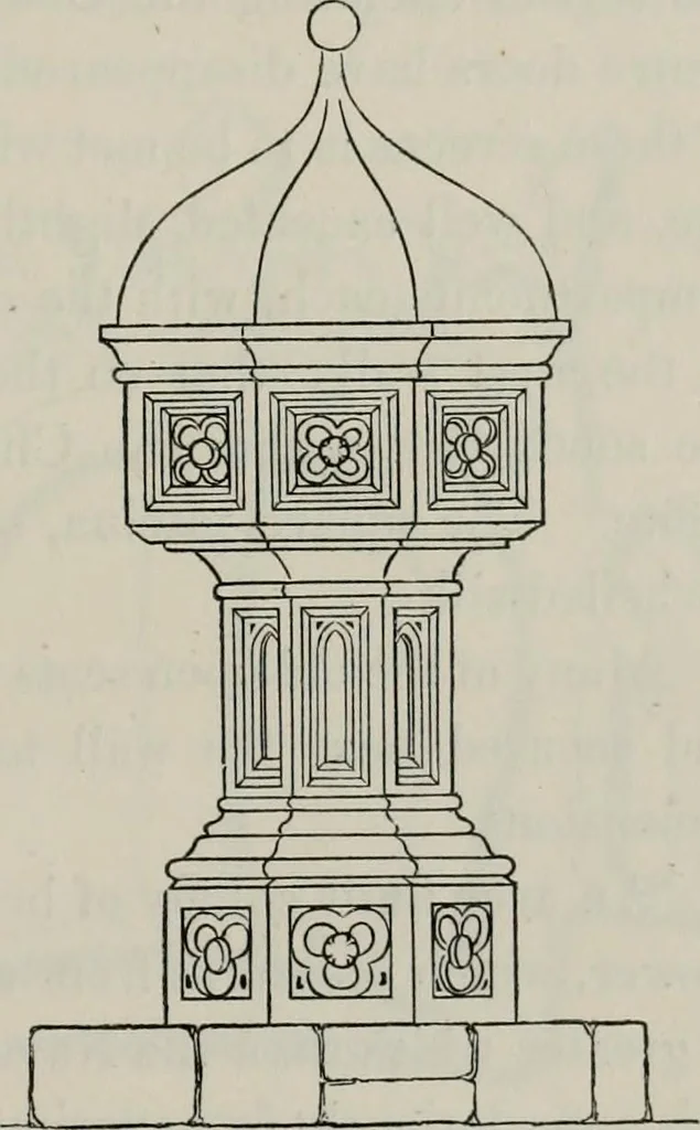 An illustration from Twenty-two of the churches of Essex architecturally described and illustrated, 1856, leaf 16