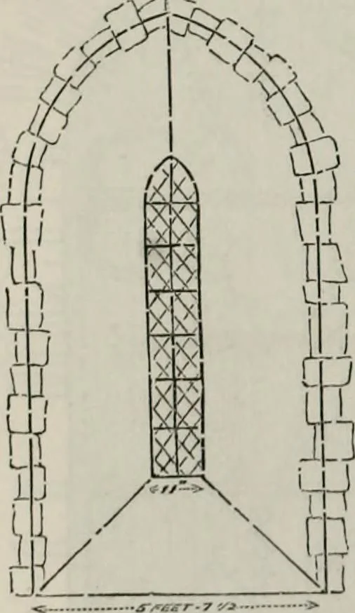 An illustration from Twenty-two of the churches of Essex architecturally described and illustrated, 1856, leaf 163