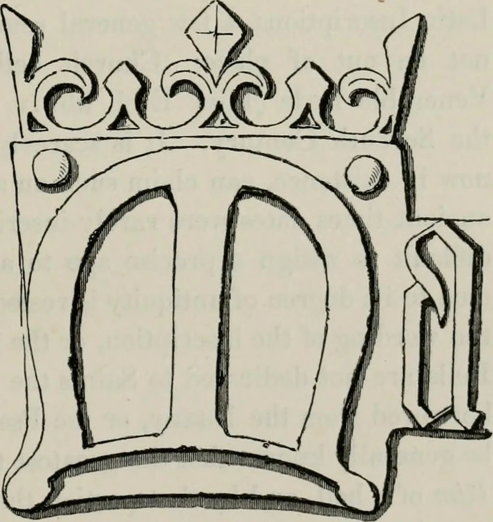 An illustration from Twenty-two of the churches of Essex architecturally described and illustrated, 1856, leaf 18