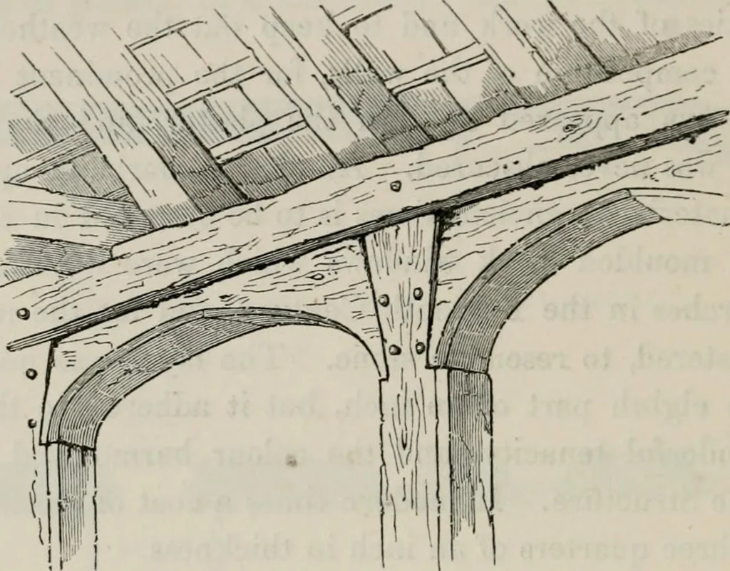 An illustration from Twenty-two of the churches of Essex architecturally described and illustrated, 1856, leaf 187