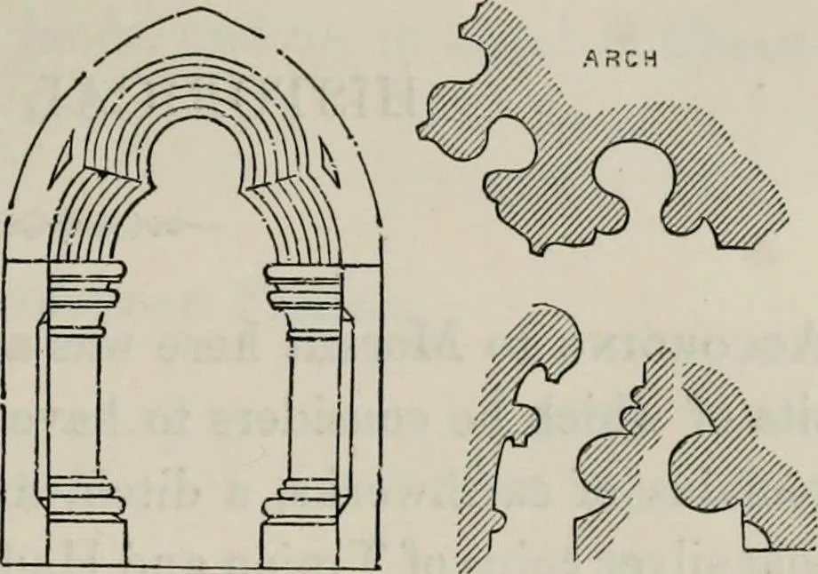An illustration from Twenty-two of the churches of Essex architecturally described and illustrated, 1856, leaf 196