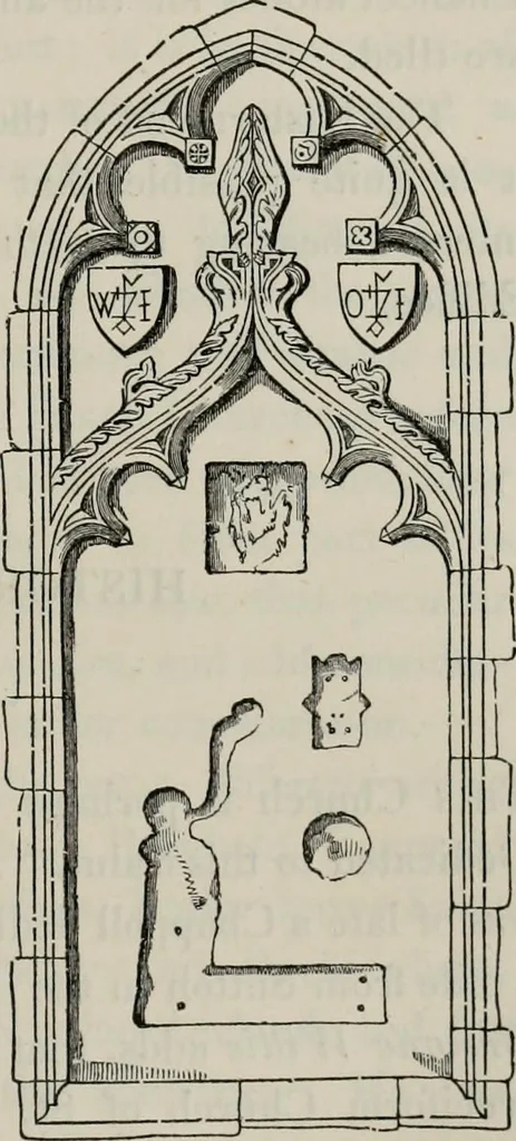 An illustration from Twenty-two of the churches of Essex architecturally described and illustrated, 1856, leaf 230
