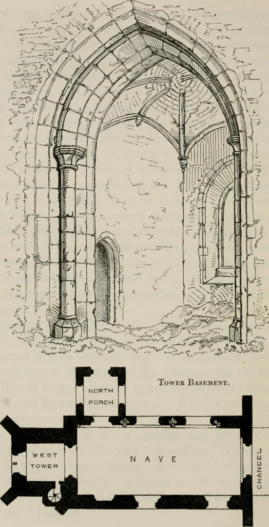 An illustration from Twenty-two of the churches of Essex architecturally described and illustrated, 1856, leaf 249