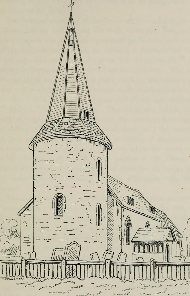 An illustration from Twenty-two of the churches of Essex architecturally described and illustrated, 1856, leaf 32