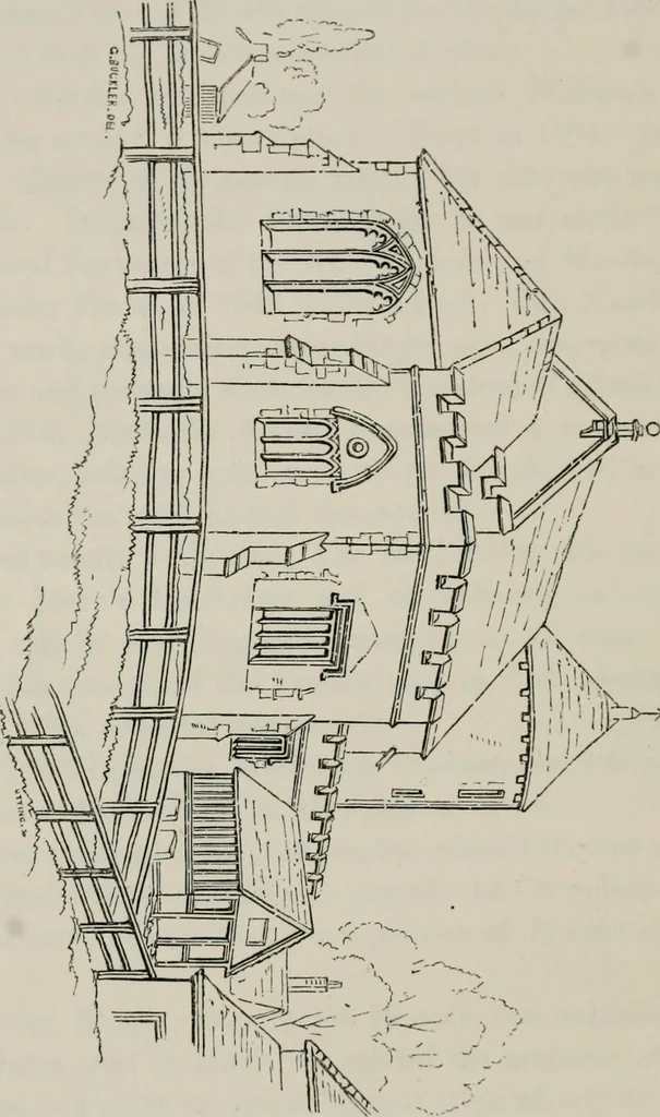 An illustration from Twenty-two of the churches of Essex architecturally described and illustrated, 1856, leaf 47