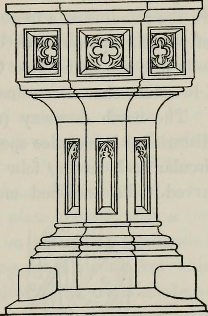 An illustration from Twenty-two of the churches of Essex architecturally described and illustrated, 1856, leaf 54