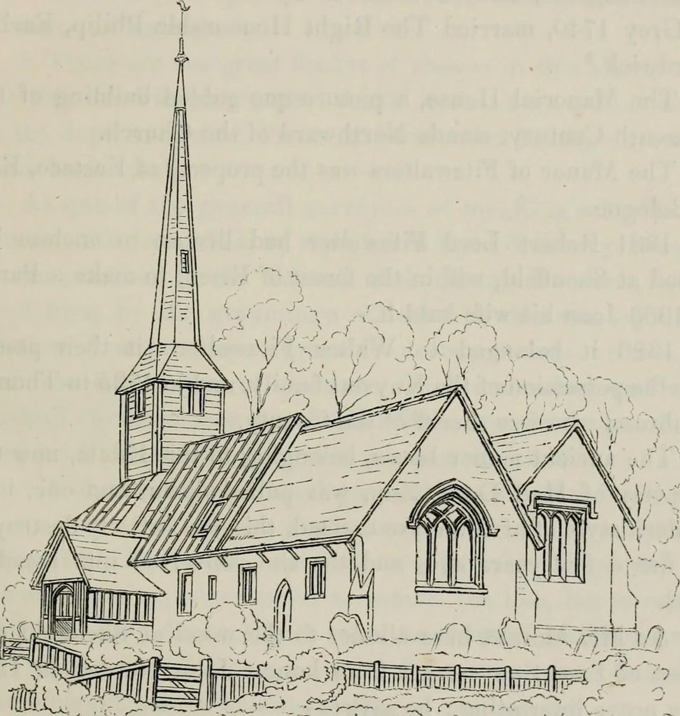 An illustration from Twenty-two of the churches of Essex architecturally described and illustrated, 1856, leaf 88