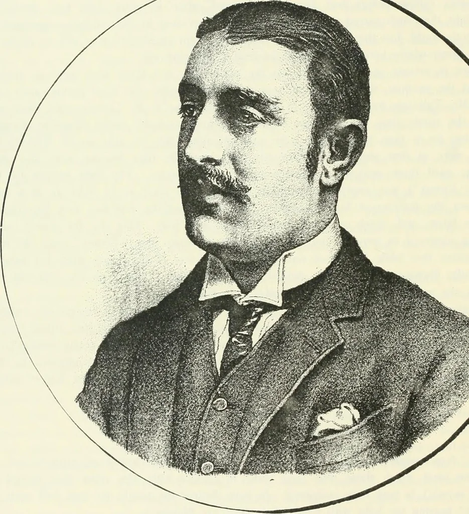 An illustration from 'Twixt two worlds : a narrative of the life and work of William Eglinton, 1886, leaf 217