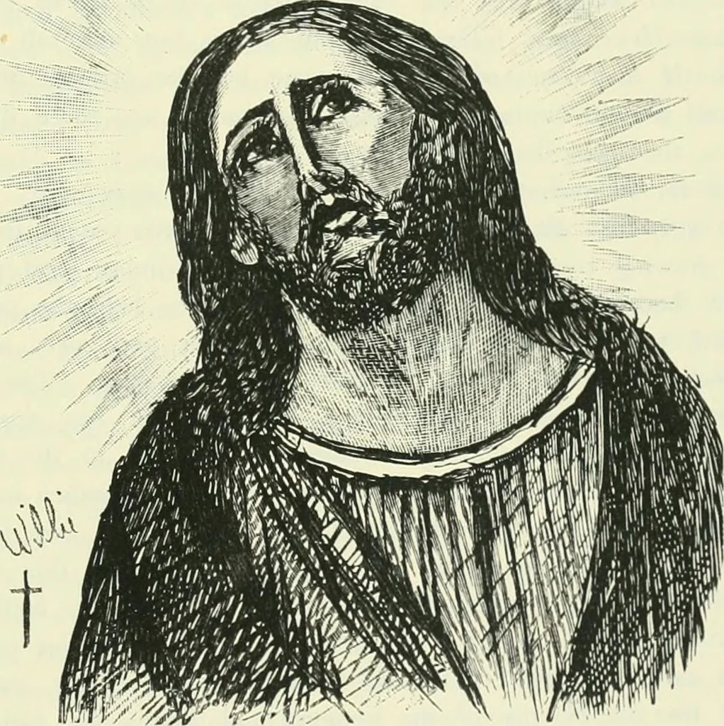 An illustration from 'Twixt two worlds : a narrative of the life and work of William Eglinton, 1886, leaf 96