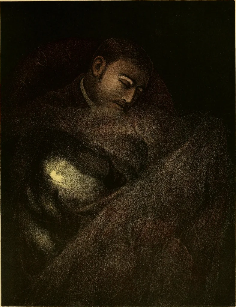 An illustration from 'Twixt two worlds : a narrative of the life and work of William Eglinton, 1886, leaf 164