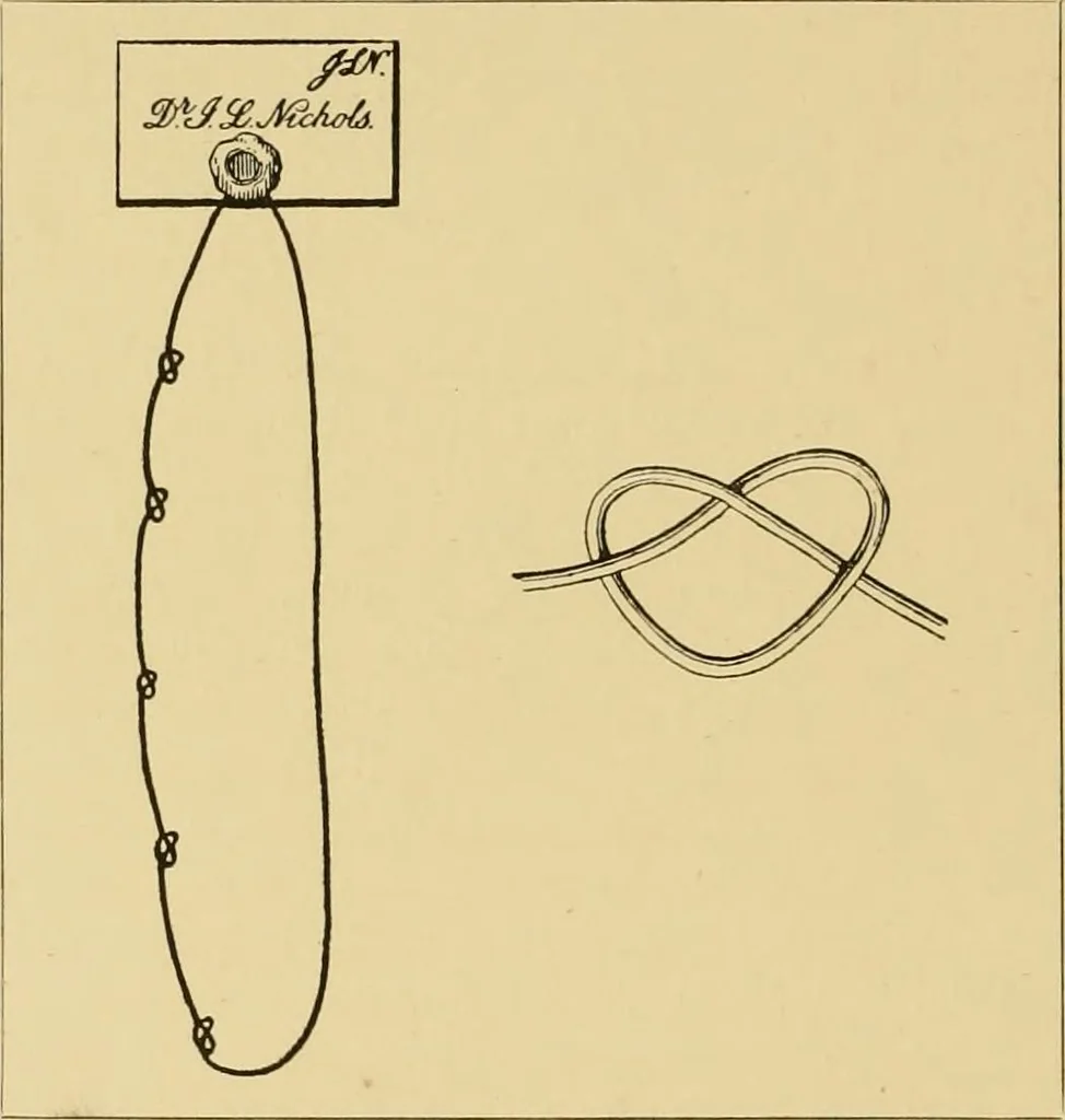 An illustration from 'Twixt two worlds : a narrative of the life and work of William Eglinton, 1886, leaf 45
