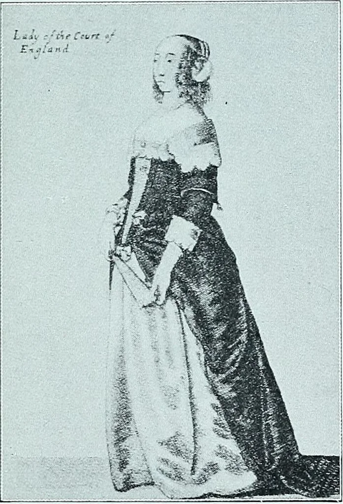 An illustration from Two centuries of costume in America, MDCXX-MDCCCXX, 1903, leaf 138