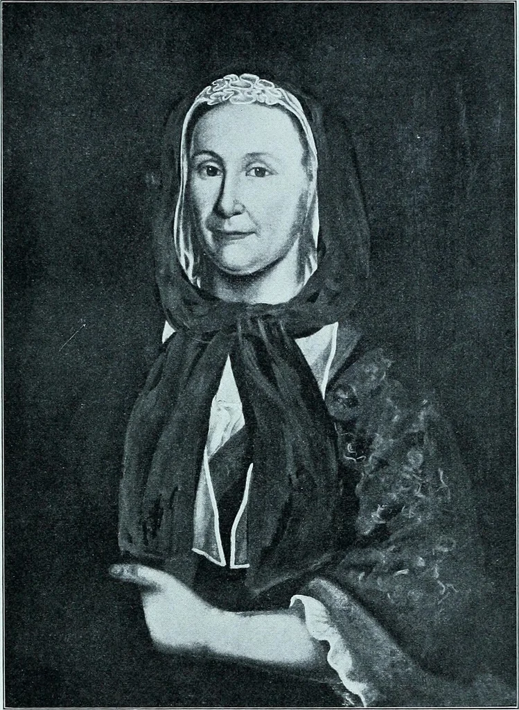 An illustration from Two centuries of costume in America, MDCXX-MDCCCXX, 1903, leaf 148