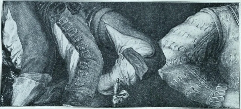 An illustration from Two centuries of costume in America, MDCXX-MDCCCXX, 1903, leaf 245